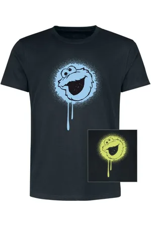 Sesamstraße Cookie Monster - Leuchtet im Dunkeln T-Shirt
