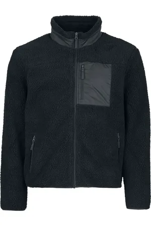 Urban classics Teddy Jacket With Stand Up Collar Jacke