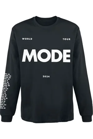 DEPECHE Black Longseeve Mode Longsleeve