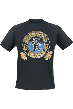 Grateful Dead Dancing Bear Roses T-Shirt