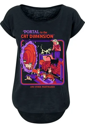Steven Rhodes Portal to the cat dimension Girl-Shirt