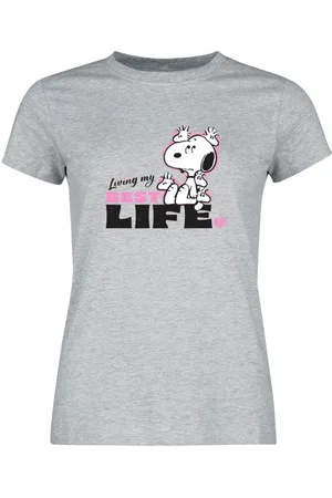 Peanuts Living My Best Life Girl-Shirt