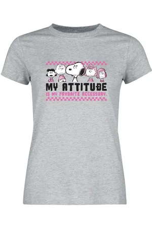 Peanuts My Attitube Is My Favorite Girl-Shirt
