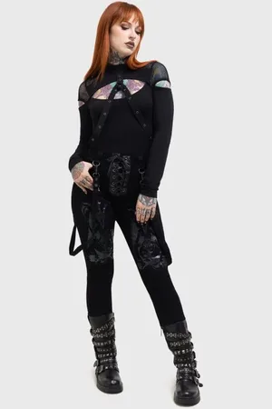 Killstar Baphster Jeans Girl-Hose