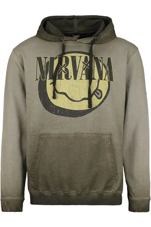 Nirvana Yellow Smiley Kapuzenpulli