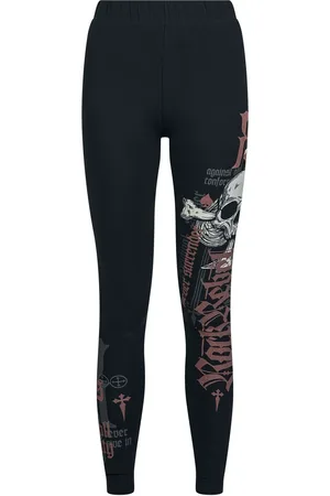 Rock Rebel Leggings with Skull Print Leggings
