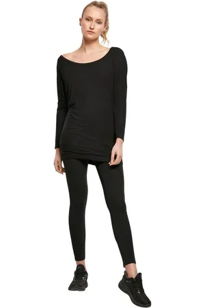 Build Your Brand Ladies Viskose Longsleeve Girl-Longsleeve