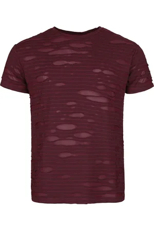 Gothicana Mesh T-Shirt With Destroyed Effects T-Shirt