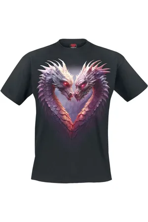 Spiral Heart Of Dragons T-Shirt