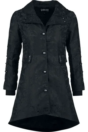 Gothicana Coat with Corset on the Back Girl-Mantel