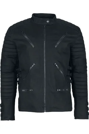 Gothicana Jacket with ribbed sleeves Jacke