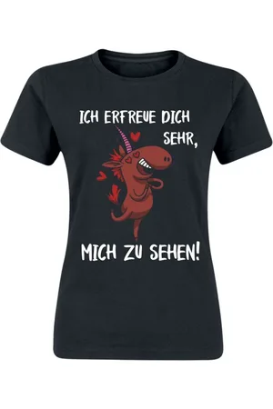 Sprüche Ich erfreue dich sehr, mich zu sehen! Girl-Shirt