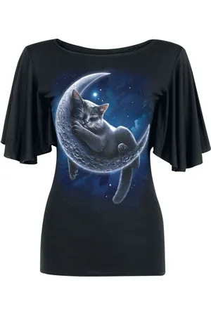 Spiral Velvet Moon Girl-Shirt