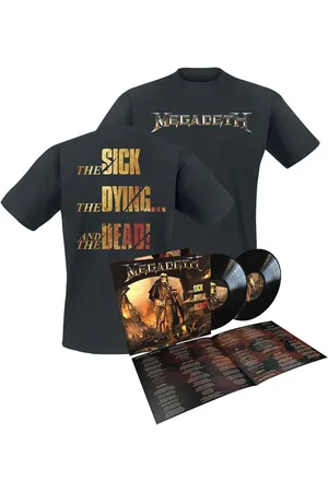 Megadeth The sick, the dying... and the dead! 2-LP & T-Shirt