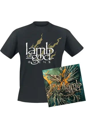 Lamb of God Omens CD & T-Shirt