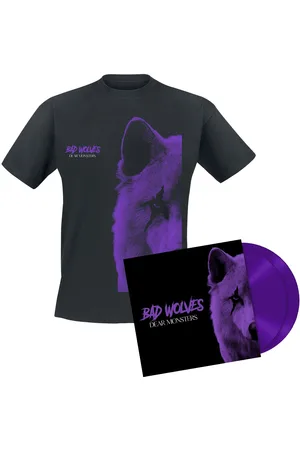 Bad Wolves Dear Monsters 2-LP & T-Shirt