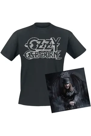 Ozzy Osbourne Ordinary Man CD & T-Shirt