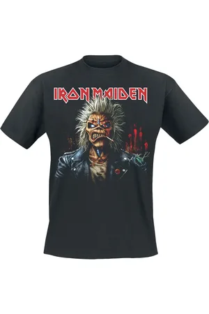 Iron Maiden Portrait Eddie Smoke T-Shirt