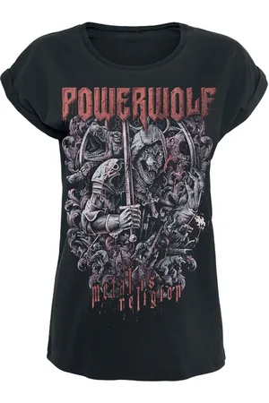 Powerwolf Knights And Wolves Girl-Shirt