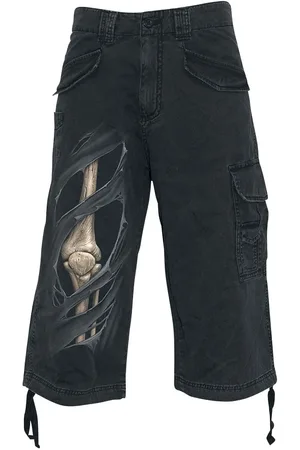 Spiral Bone Rips Vintage Shorts