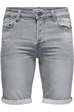 Only & Sons ONSPly Life Reg D Blue Slim Fit Shorts