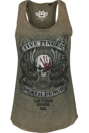Five Finger Death Punch Logo Girl-Top