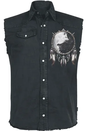 Spiral Wolf Chi Sleeveless Workershirt