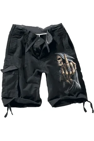 Spiral Bone Finger Vintage Shorts