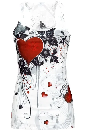 Innocent Rose Heart Girl-Top