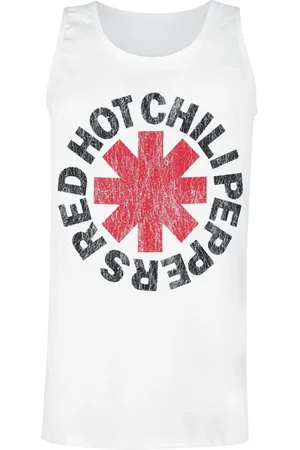Red Hot Chili Peppers Distressed Logo Tank-Top