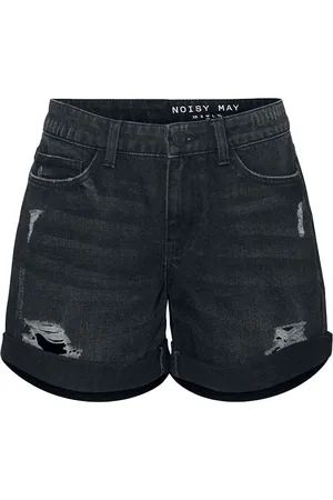 Noisy May NMSmiley Destroy Shorts Girl-Shorts