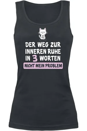 Tierisch Nicht mein Problem Girl-Top