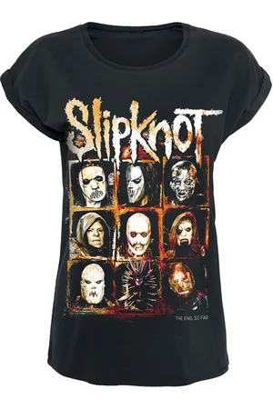 Slipknot The End, So Far Group Squares Girl-Shirt