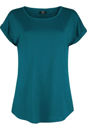 RED by EMP Petrolfarbenes T-Shirt Girl-Shirt