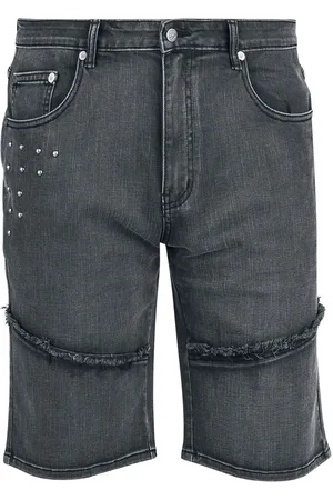Rock Rebel Shorts With Used Details Shorts