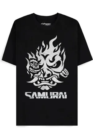 Cyberpunk Samurai White - Bandmerch T-Shirt