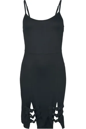 Rock Rebel Dress with Buckles Kleid