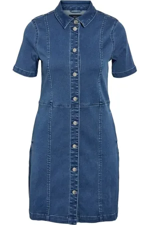 Noisy May NMNISA S/S SLIM DENIM DRESS VI526BL NOOS Kleid