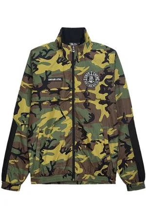UNFAIR ATHLETICS DMWU Crushed Jungle Camo Tracktop Trainingsjacke
