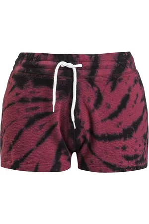 RED by EMP Schwarz/Rote Batik Shorts Girl-Shorts