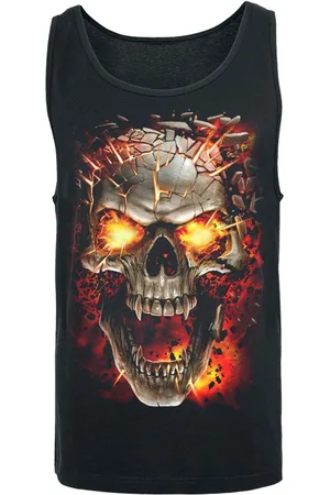 Spiral Skull Blast Tank-Top