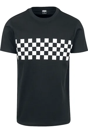 Urban classics Check Panel Tee T-Shirt