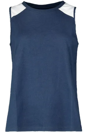 RED by EMP Blaues Raglantop Girl-Top