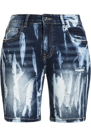 Rock Rebel Shorts mit starker Waschung Girl-Shorts
