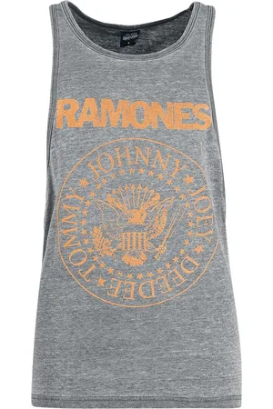 RAMONES Monocolour Crest Girl-Top