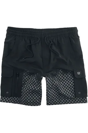 RED by EMP Badeshorts mit Schachbrettmuster Badeshorts