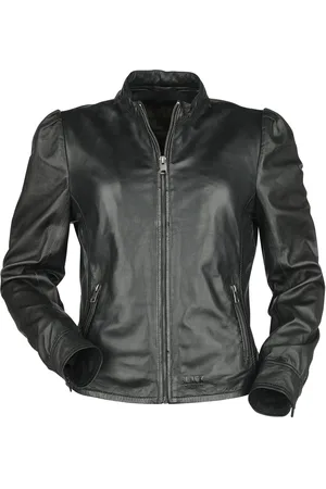 EMP Puff Sleeve Leather Jacket Girl-Lederjacke