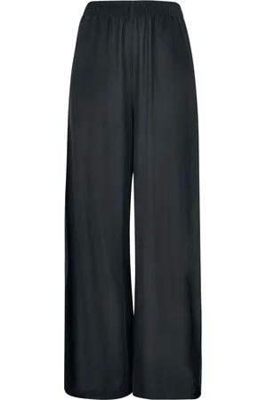 Urban classics Ladies Wide Leg Viscose Pants Girl-Hose
