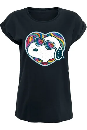 Peanuts Snoopy - Rainbow Heart Girl-Shirt