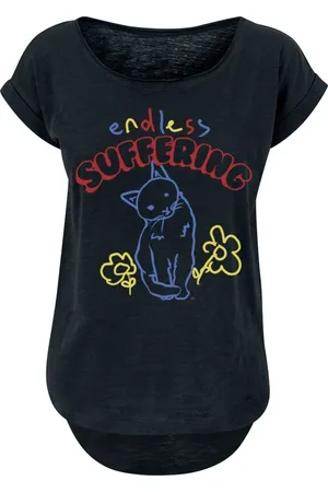 Goodie Two Sleeves Endless Suffering Girl-Shirt